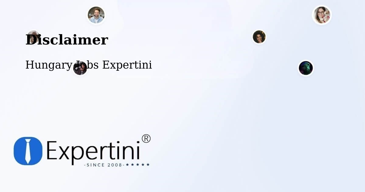 Disclaimer – Ceglédbercel - Hungary Jobs Expertini